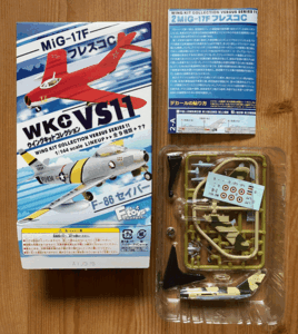 【新品ブリスター未開封】　エフトイズ ウイングキットコレクションVS11 2-B Mig-17F フレスコC シリア空軍