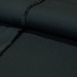 綿100％ コットンチノ 中厚ややソフト微コシ伸縮なし 黒長4ｍ巾145㎝ コットンジャケット パンツ スカート ワークパンツ バッグ 帽子の画像3