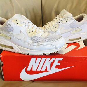 超希少！即完売品！お洒落！カッコイイ！激レア！★NIKEナイキ AIRMAX90 Premium White！ゴールデンサイズ28㎝！★の画像3