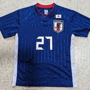 日本代表 久保建英 A代表初招集時背番号27 中古美品 サイズXSの画像1