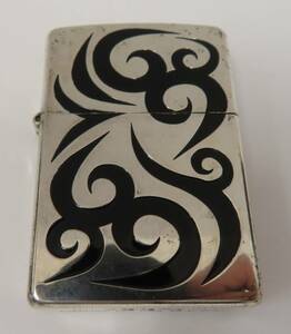 #75812 ZIPPO/ジッポー TRIBAL トライバル 2003年製 火花〇