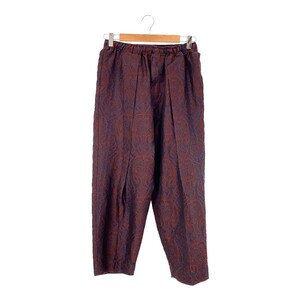 TOGA VIRILIS トーガ ビリリース TV12-FF318 PAISLEY JACQUARD EASY PANTS ペイズリージャガードイージーパンツ スラックスパンツ 44