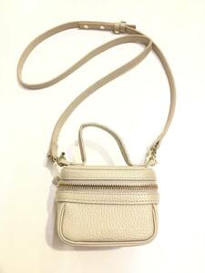 ch!iiibag chiiiibag チーバッグ MICRO VANITY マイクロバニティバッグ 2WAY ミニショルダーバッグ ハンドバッグ ベージュ