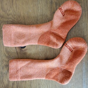 mont-bell WIC trekking socks 17-19cm orange socks outdoor 