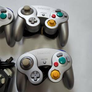 gamecube ゲームキューブ コントローラ 任天堂 Nintendo 動作未確認 controller シルバー ワイヤレス の画像5