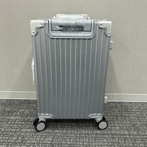 キャリーケース スーツケース 機内持ち込み 40L キャリーバッグ シルバーの画像3