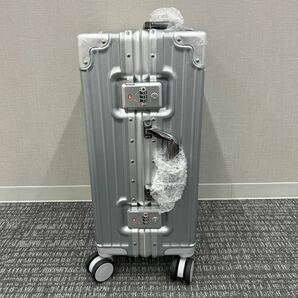 キャリーケース スーツケース 機内持ち込み 40L キャリーバッグ シルバー 2の画像2