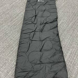 寝袋 シュラフ 人工ダウン 210T 封筒型 冬用 オールシーズン コンパクト 最低使用温度-15℃ 23の画像1