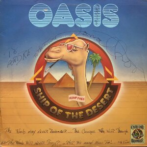 SHIP OF THE DESERT / Oasis LP Vinyl record (アナログ盤・レコード)