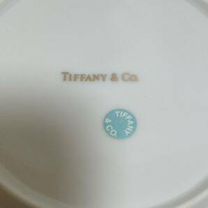 【未使用品】 TIFFANY&Co. ティファニー ダンシングT カップ&ソーサー 5客 マグカップ1客 箱入の画像7