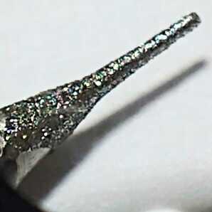 A) ダイヤ芯だし 極細コアドリルビット高精度尖端0.4〜 0.7mm 軸芯2.3ミリ４本組の画像6
