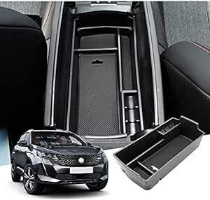 【GAFAT】Peugeot プジョー 3008 5008 2代目 2017年～現行 専用 車用収納ボックス 外付コンソールボック