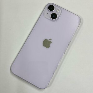 【中古/ジャンク】SIMフリー Softbank iPhone14 Plus 128GB パープル 赤ロム保証 【送料無料/名古屋大須店】の画像2