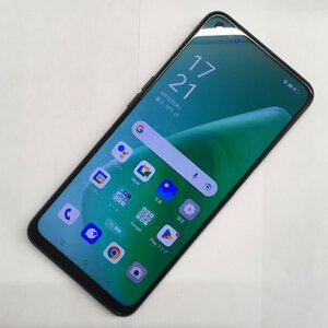 【送料無料/中古】SIMフリー au OPPO A54 5G OPG02 シルバーブラック 〇判定【一丁目店】