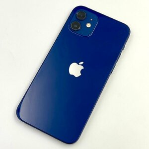 【中古/ジャンク】SoftBank iPhone12 64GB ブルー 赤ロム保証 【送料無料/名古屋大須店】