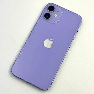 【中古/ジャンク】SoftBank iPhone12 mini 64GB パープル 赤ロム保証 【送料無料/名古屋大須店】