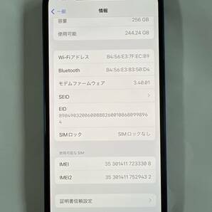 SIMフリー iPhone 12 mini 256GB ブルーの画像2