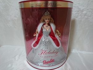 * бесплатная доставка * нераспечатанный Barbie Barbie Holiday Celebration - Special Edition Doll 2001