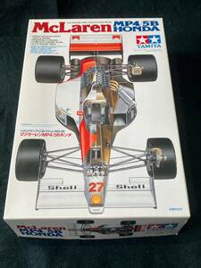 ◆TAMIYA McLaren MP4/5B HONDA 1/20グランプリコレクションNO.26◆ Marllboroロゴデカール２枚付 未組立品・送料無料 【セナ没後30年】◆