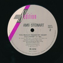 TJ-18　AMI STEWART　/　You Really Touch My Heart　（UK 12inch）　_画像4