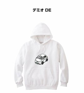 MKJP パーカー 車好き プレゼント 車 デミオ DE 送料無料