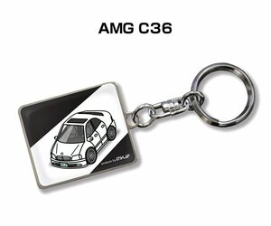 MKJP キーホルダー 車 AMG C36 送料無料