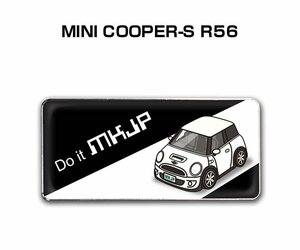 MKJP エンブレム 2枚組 MINI COOPER-S R56 送料無料