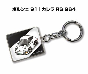 MKJP キーホルダー 車 ポルシェ 911カレラ RS 964 送料無料