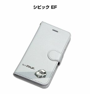 MKJP iPhoneケース 手帳型 スマホケース シビック EF 送料無料