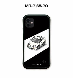 MKJP iPhoneケース グリップケース 耐衝撃 車好き プレゼント 車 MR-2 SW20 送料無料