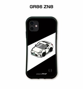 MKJP iPhoneケース グリップケース 耐衝撃 車好き プレゼント 車 GR86 ZN8 送料無料