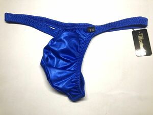 TMコレクション WET　メンズ水着 Tバック（ブルー） Lサイズ　ターキー