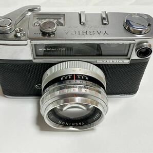 【RA-28】レンジファインダーカメラまとめて4台セット！RICOHリコー FF-1,YASHICAヤシカ minister-700 ほか/ヤマト60sの画像8