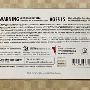 未開封品 ベアブリック KEITH HARING #2 100% & 400% 2018年 BE@RBRICK MEDICOM TOY キースヘリングの画像6