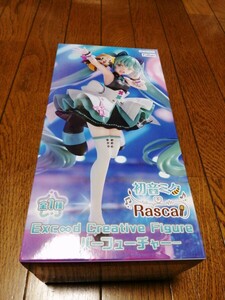 定形外送料510円 フリュー 初音ミク×ラスカル Exc∞d Creative Figure サイバーフューチャー 新品未開封 同梱可能