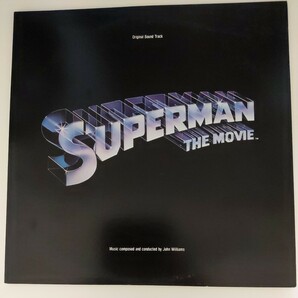 スーパーマン SUPERMAN THE MOVIE ORIGINAL SOUND TRACK/ジョン・ウィリアムス JOHN WILLIAMS 2枚組 中古レコード アナログ LPの画像1