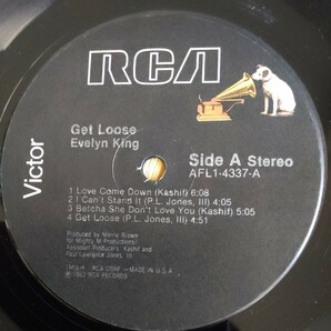  Evelyn King イヴリン・キング Get Loose 中古レコード アナログ LPの画像3