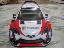 新品 未使用 1/10 タミヤ ガズーレーシング ヤリス WRC ボディ GR YARIS GAZOO Racing 展示品 TOYOTA TAMIYA R/C BODY 穴開け無 最安提供_画像8