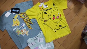 送料無料 ポケモン 半袖Tシャツ フィラ 半袖Tシャツ 110cm