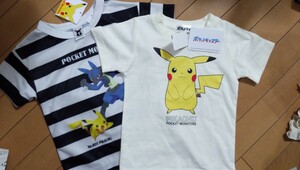 送料無料 2点セット ポケモン 半袖Tシャツ 100cm