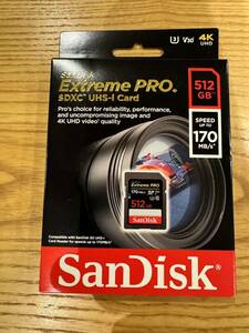 [Новый неиспользованный] [Бесплатная доставка] Sandisk Sandisk Extreme Pro SDXC 512GB CARD UHS-I Ultra высокоскоростной U3 V30 Class10 4K Совместимый с SDSDXXY-512G-GN4INININININININININININININININININININININININININININININININININININININ