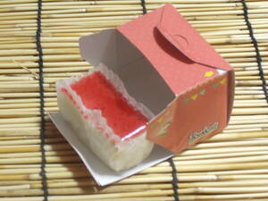 数量限定■即決■小さなストロベリーケーキ いちごケーキ イチゴケーキ 苺ケーキ20g 10個(1個×10箱) 同梱可能