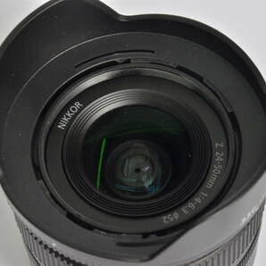 Nikon ニコン NIKKOR Z 24-50mm F4-6.3  フルサイズ  標準ズームレンズ  フード・元箱・保証書付きの画像3