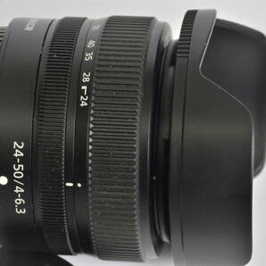 Nikon ニコン NIKKOR Z 24-50mm F4-6.3  フルサイズ  標準ズームレンズ  フード・元箱・保証書付きの画像5