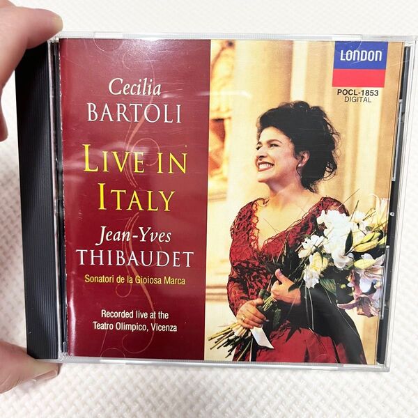 チェチーリア・バルトリ ライヴ・イン・イタリーティボーデ CD
