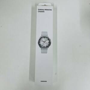 【TK‐12059IM】1円 ～ SAMSUNG Galaxy Watch6 Classic ギャラクシー ウォッチ6 クラシック 47ｍｍ SM-R960 シルバーカラー