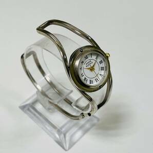 【MIA-9895YN】１円 ～ ANNE KLEIN Ⅱ アンクライン チェンジベゼル バングルウォッチ クオーツ レディース 腕時計 動作未確認 長期保管品の画像4