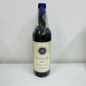 【TK‐11796IM】1円 ～ SASSICAIA サッシカイア 1994 赤 ワイン 750ml 12% 洋酒 年代物 ヴィンテージ ワイン コレクション 未開栓 の画像1