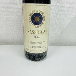 【TK‐11796IM】1円 ～ SASSICAIA サッシカイア 1994 赤 ワイン 750ml 12% 洋酒 年代物 ヴィンテージ ワイン コレクション 未開栓 の画像2