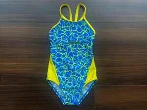 【超美品】NSI スイミングスクール 指定 水着 130cm 女の子 競泳水着 